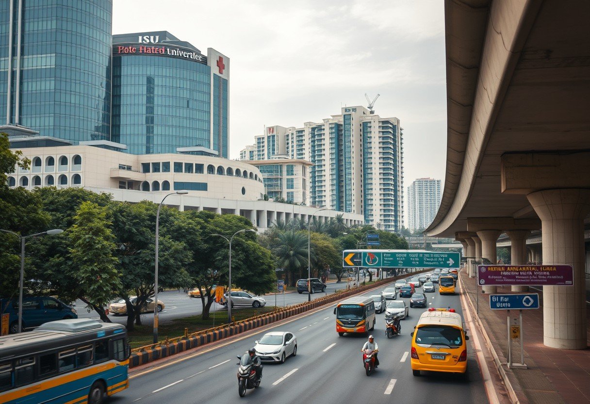 bannerghatta road it healthcare education corridor pbd